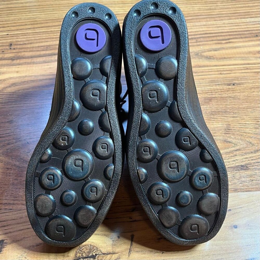 Bionica Brown Woman’s Wedge Buckle Bootie Sz - Picture 5 of 8